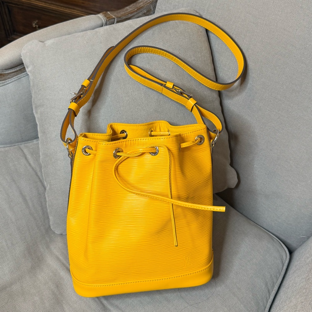 Louis Vuitton Yellow Epi Noe